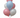 Balloon Bouquets - Pink, Baby Blue, & White Balloons (Baby Shower Balloons)