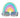 Over the Rainbow Dinner Plates - Rainbow Party Decor