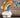 Rainbow Balloon - 4 Ft Tall!!