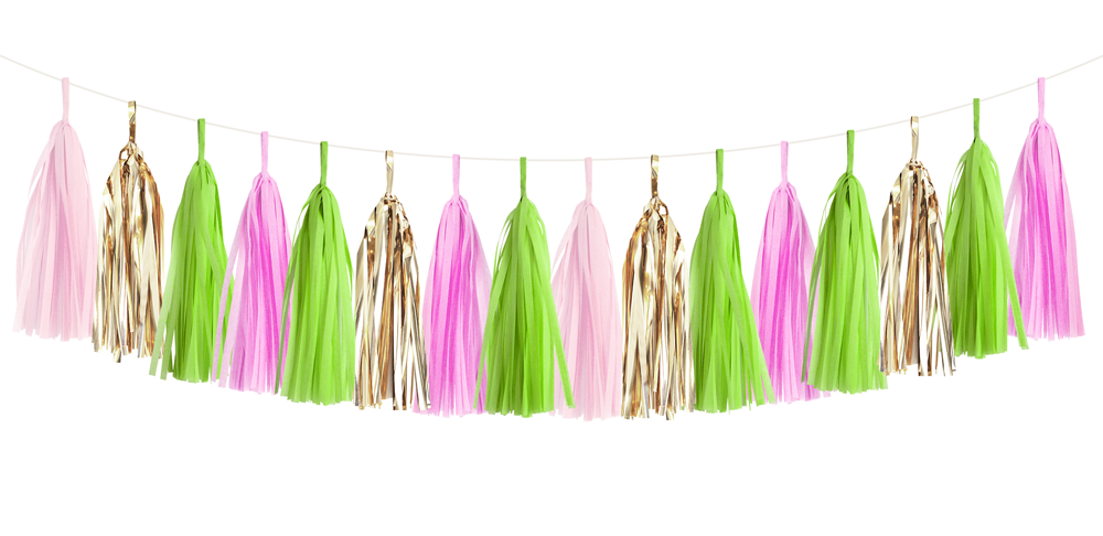 Pink best sale tassel garland