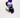 Black, Silver, & Purple Balloons - Halloween Balloons Bouquet