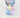 Ruffle Heart “Welcome Baby” Balloons - Baby Shower/Welcome Baby