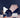 Erika - Navy Speckle Small Paper Plates