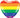 18in Rainbow Heart