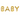 Air-Filled "Baby" Banner with Letter Balloons