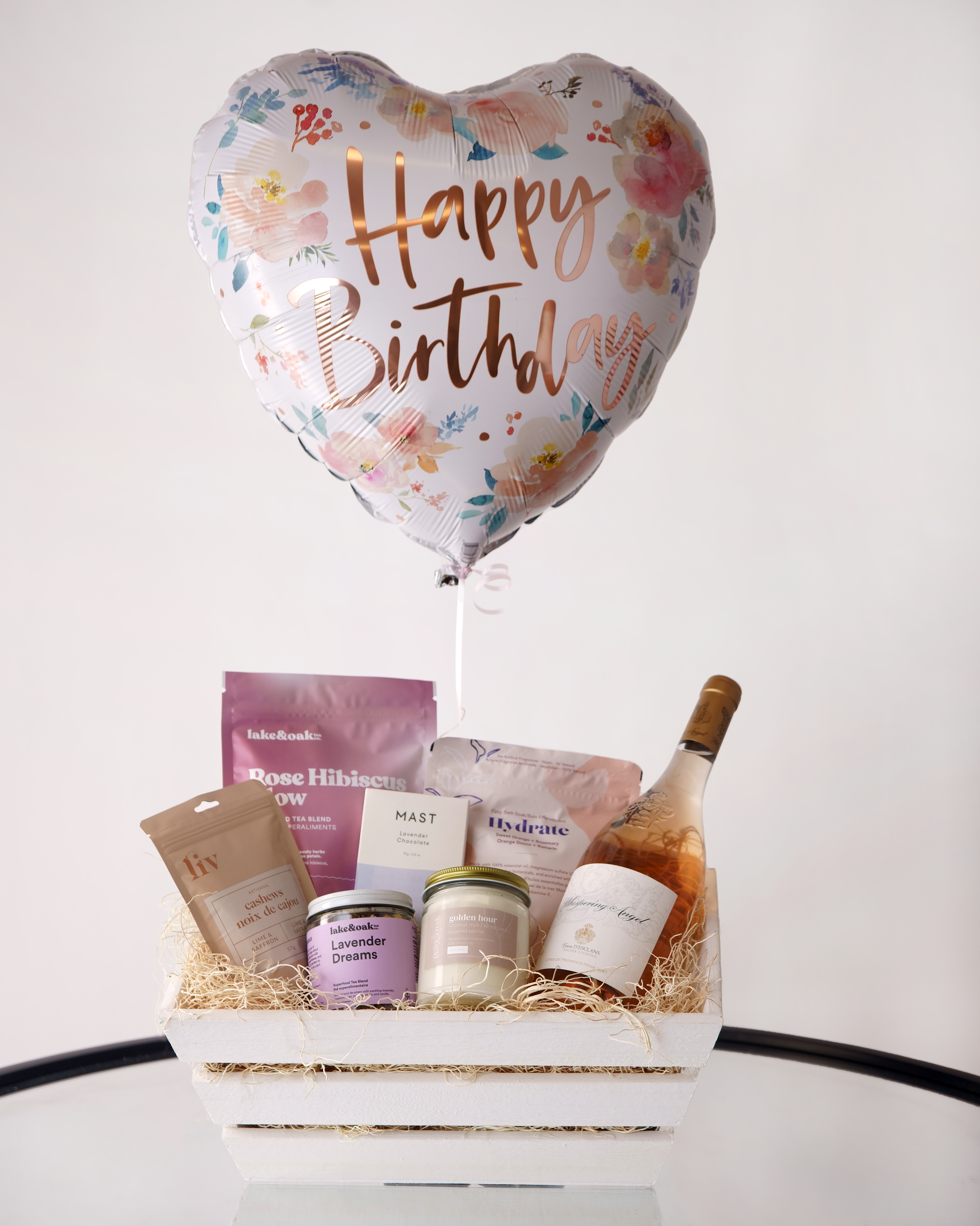 Girly gift basket hot sale ideas