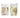 Satin Gold Foil Fringe Curtain Backdrop