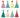 Glitter Mini Party Hats