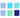 Shades of Blue and Green Paper Crepe Streamers