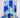 Shades of Blue and Green Paper Crepe Streamers