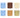 Blue and Brown Paper Crepe Streamers