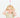 Stripe Pompom Mini Party Hats (x8)