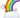 Rainbow Balloon - 4 Ft Tall!!