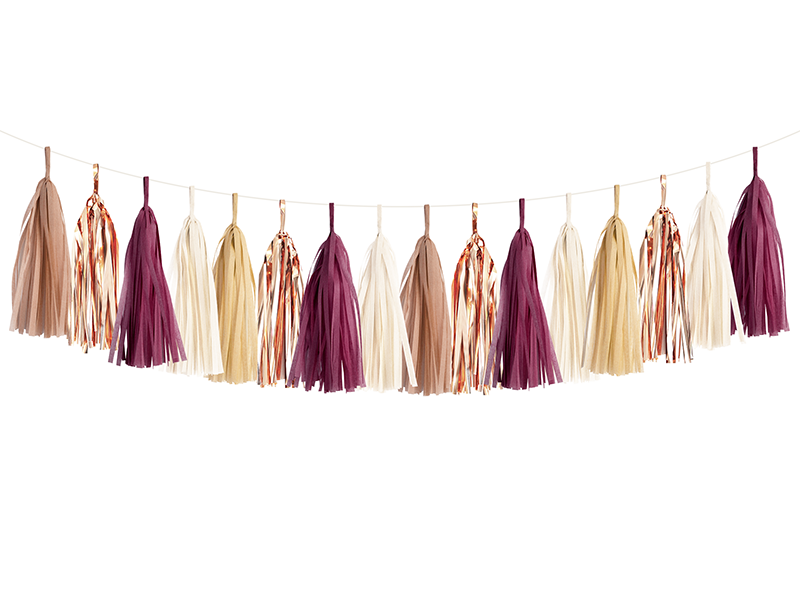 Long tassel hot sale garland
