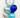First Communion Blue Balloon Bouquet