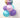 Happy Birthday! Pastel Foil Balloon Bouquet