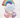 Cheerful Rainbow Cute Cloud Balloon Bouquet