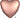 Rose Gold Heart