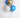 Sapphire Blue & Chrome Gold - Holiday Balloon Bouquet