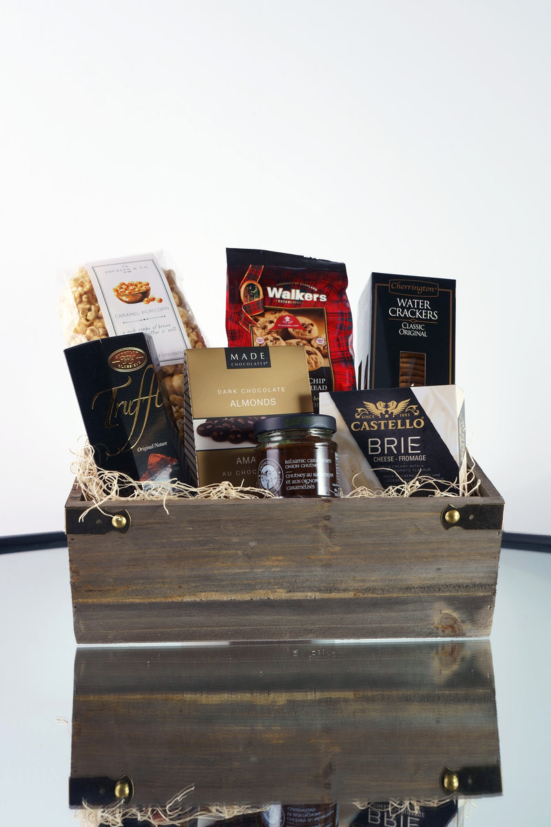 Gourmet Sweet & Savoury Holiday Gift Basket Toronto Cutie Balloons