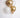 Pearl White & Chrome Gold - Signature Holiday Balloon Bouquet